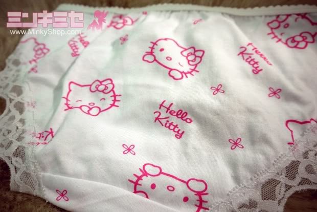 Cute Hello Kitty Lace Panties Underwear Knickers