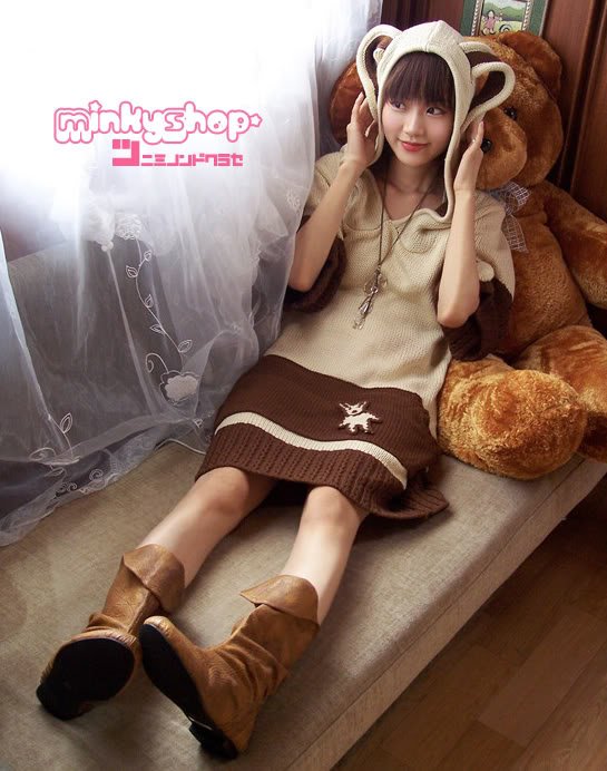 Kawaii Bunny Rabbit Ear Dress Jumper