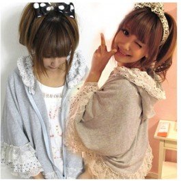 Shibuya Lace Sweater Cape