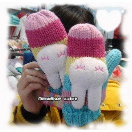 Adorable Bunny Gloves Mittens