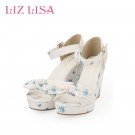 Liz Lisa Summer Floral Heels