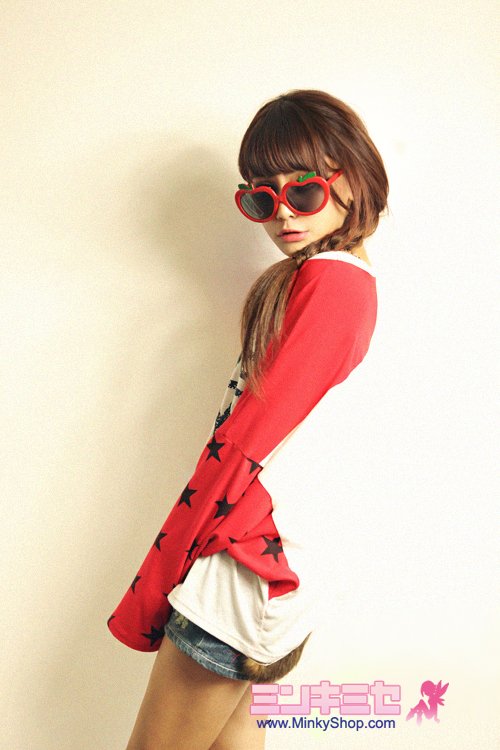 Batwing Sleeve Star T-Shirt