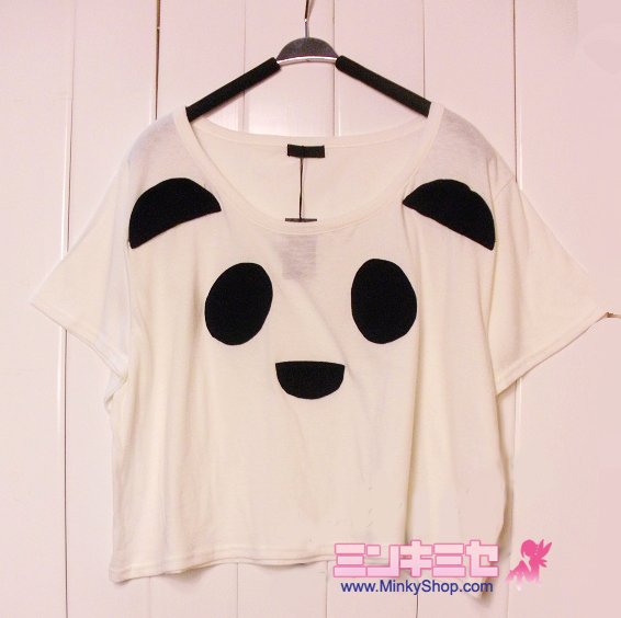 Candy Stripper Panda T-Shirt