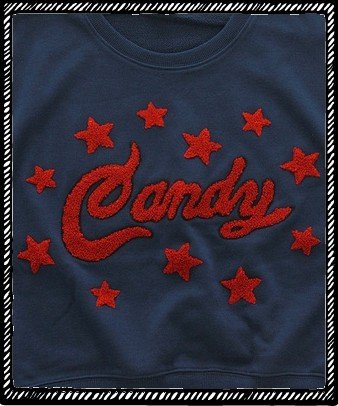 Candy Stripper Original Star Sweater