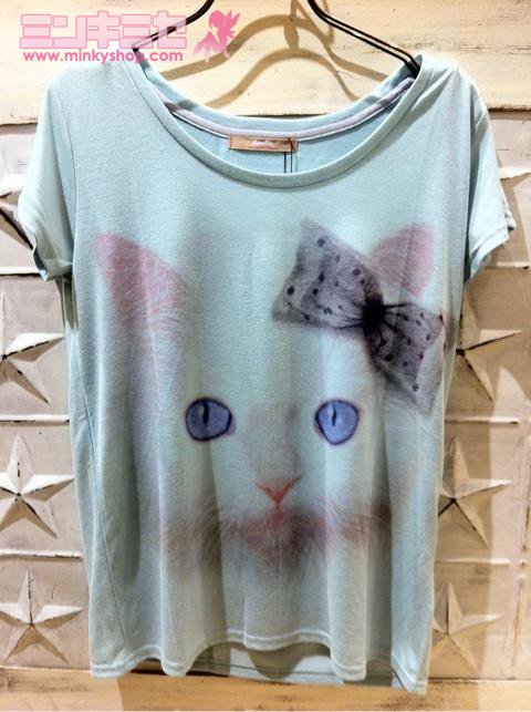 Dazzlin Candy Cat Tee Top