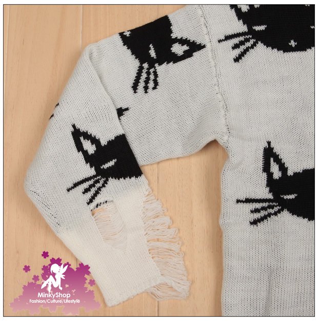 Kitty Face Lennon Sweater