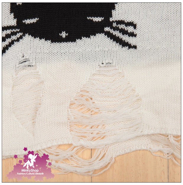 Kitty Face Lennon Sweater