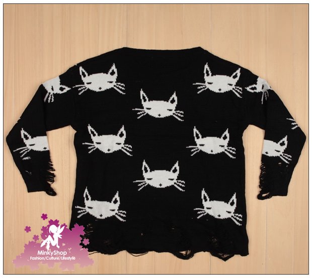 Kitty Face Lennon Sweater