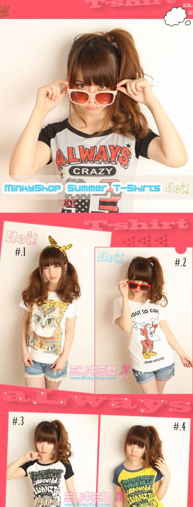 Harajuku Summer T-Shirt Top