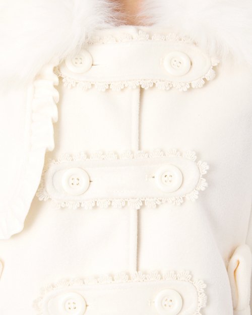 Liz Lisa Poncho Style Scallop Coat 