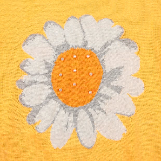 Miia Sunflowers Pullover Sweater