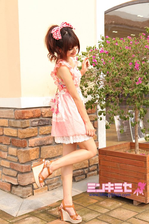 Sweet Floral Maid Dress