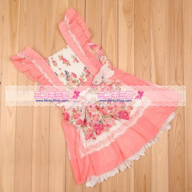 Sweet Floral Maid Dress