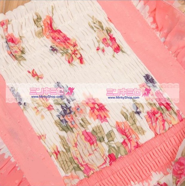 Sweet Floral Maid Dress