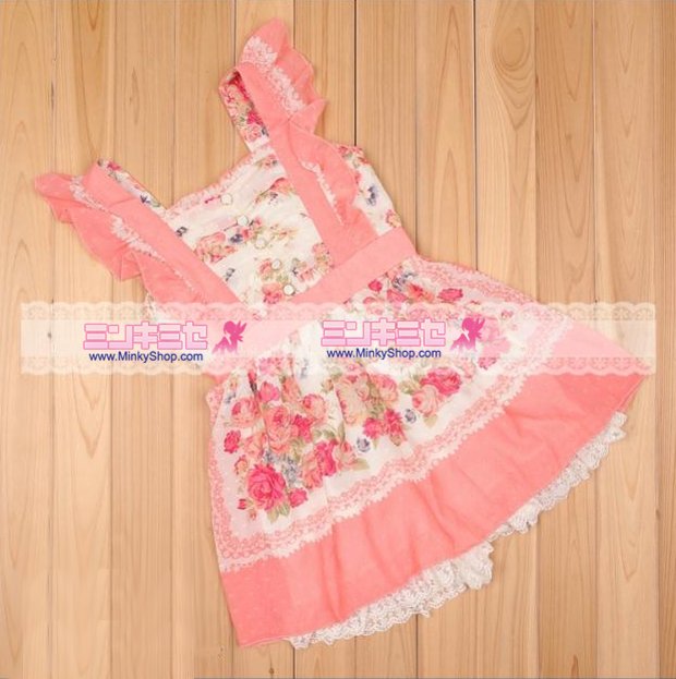 Sweet Floral Maid Dressr