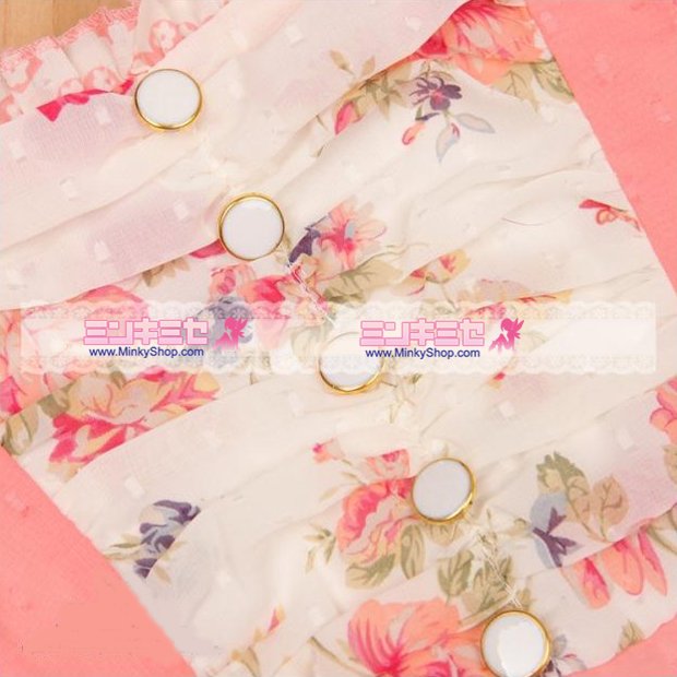 Sweet Floral Maid Dress