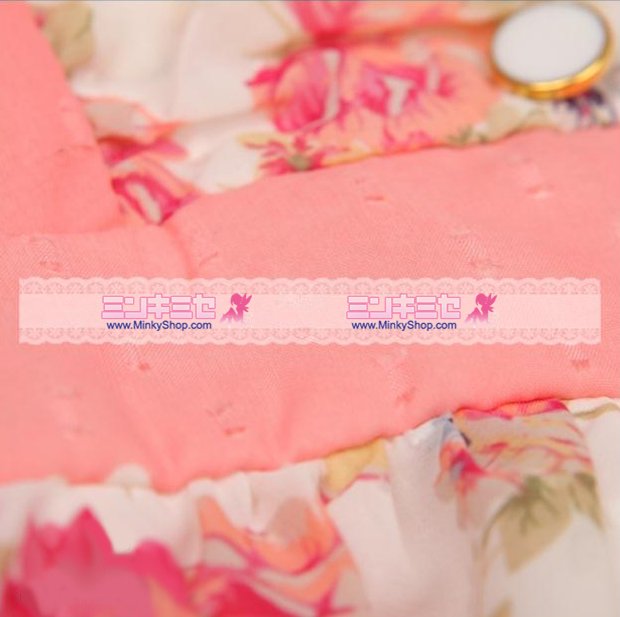 Sweet Floral Maid Dress