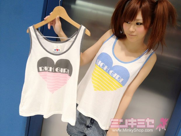 W♥C Rich Girl Tank Top