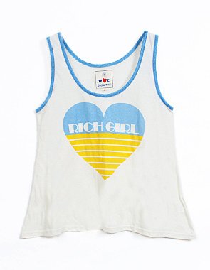 W♥C Rich Girl Tank Top