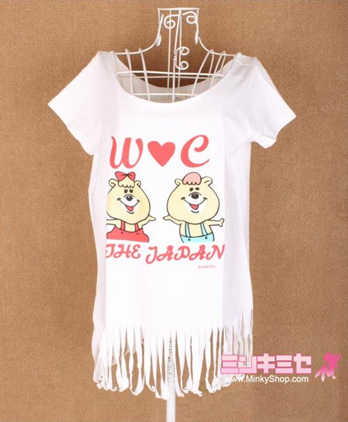 W♥C Kumatan Tassel T-Shirt