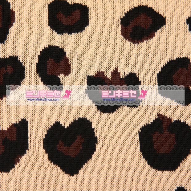 WC Wakatsuki Chinatsu Leopard Sweater