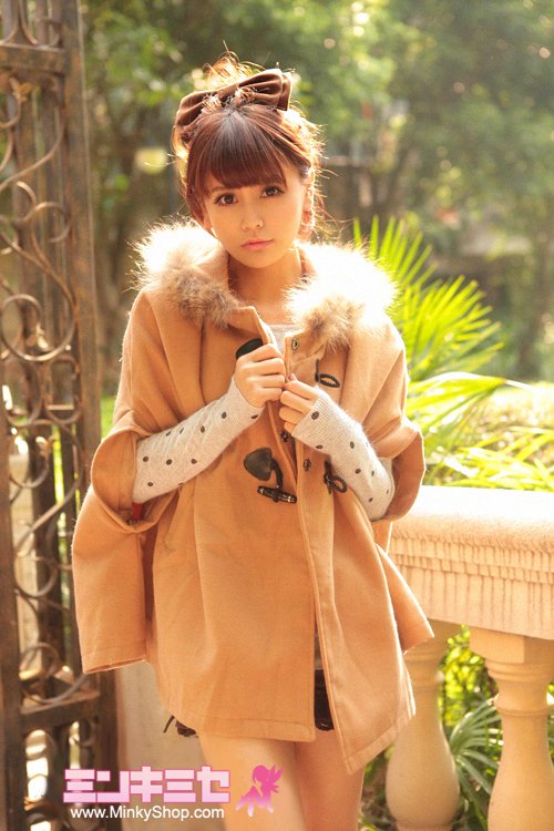 Gorgeous Wool Toggle Cape Coat