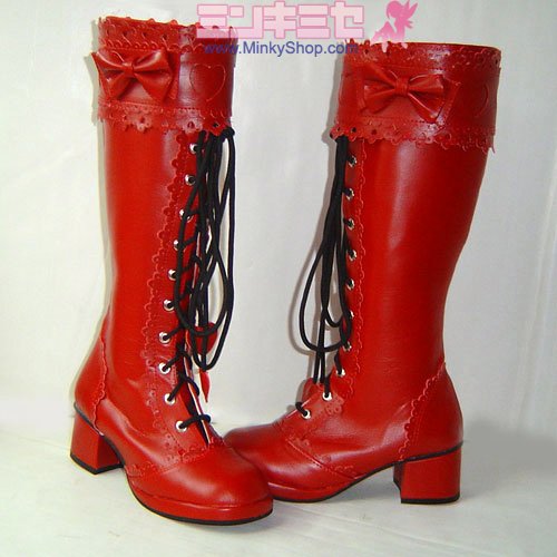 Baby Style Sweet Lolita Heart Decoration Boots