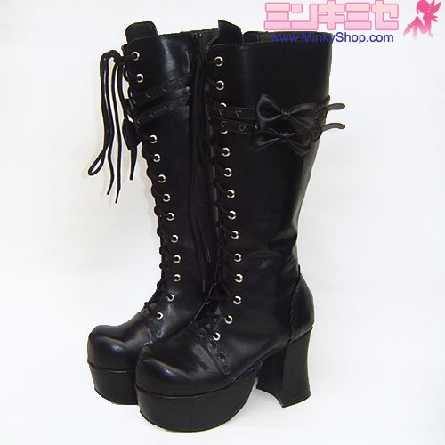 Lolita Twin Bow Boots
