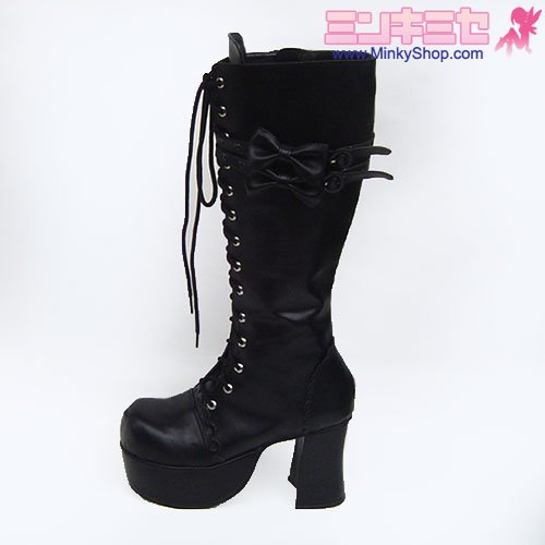 Lolita Twin Bow Boots