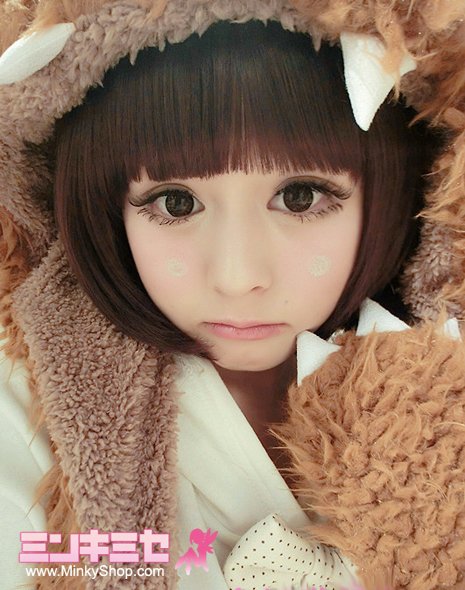 Candy Stripper Monster Hoodie Scarf